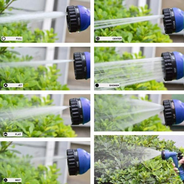 Expandable Garden Hose Pipe With Spray Nozzle My Garden Bd