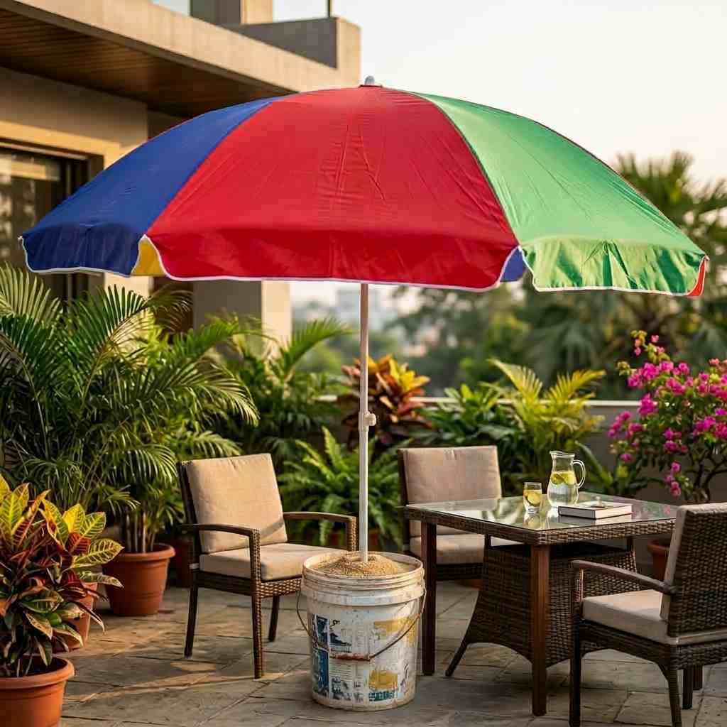 -Garden Umbrella - 60 inch - Multicolor