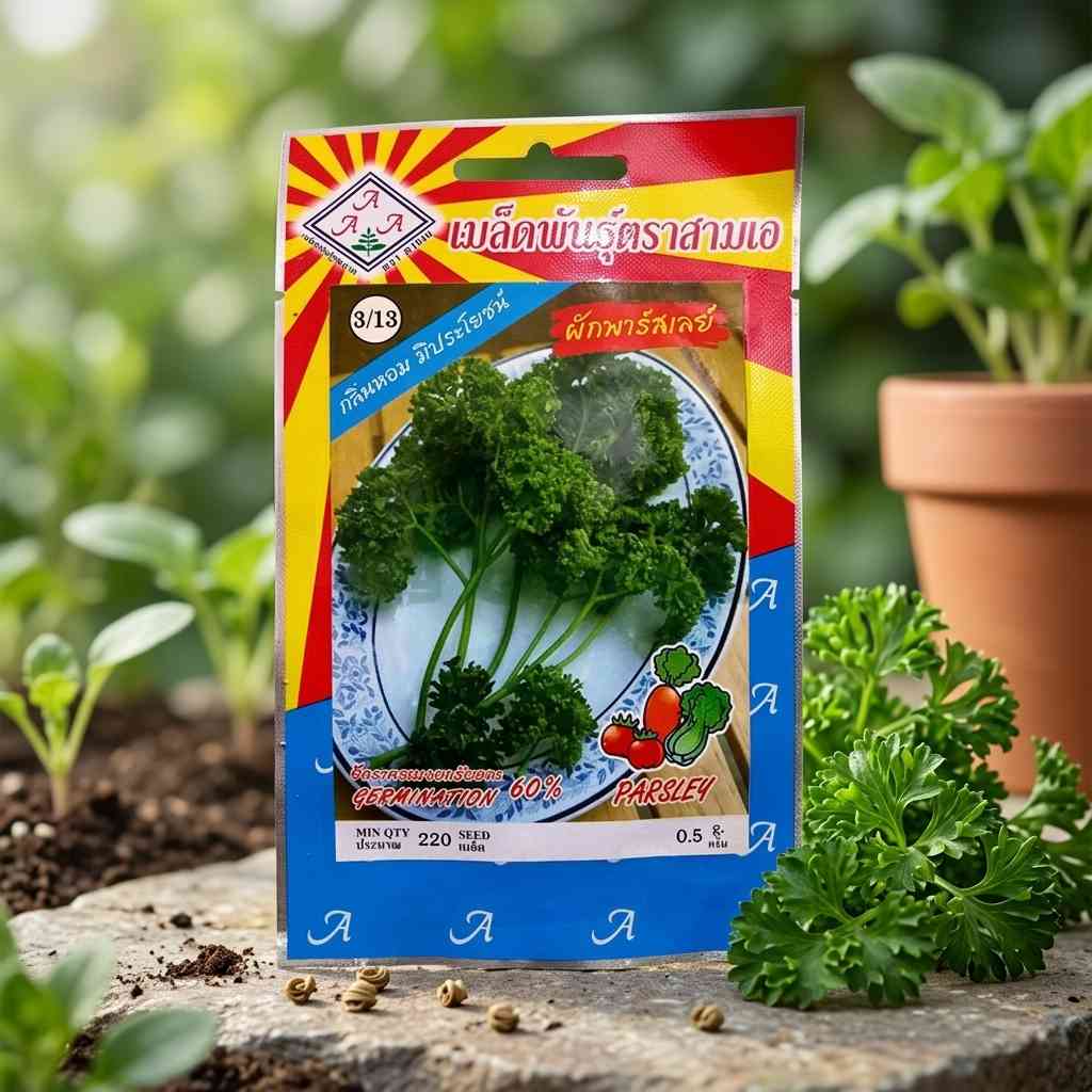 Parsley - 220 seeds - AAA - Thai