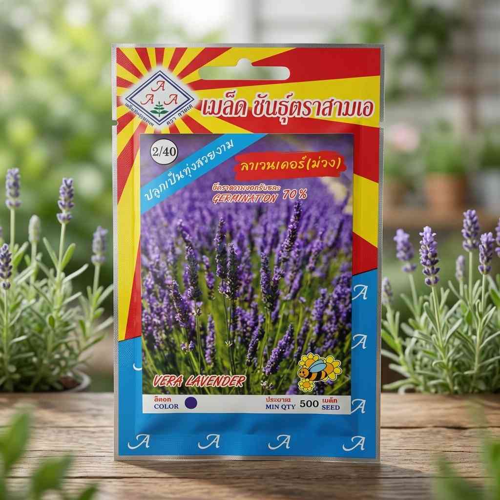 Lavender Vera - 500 seeds - AAA - Thai