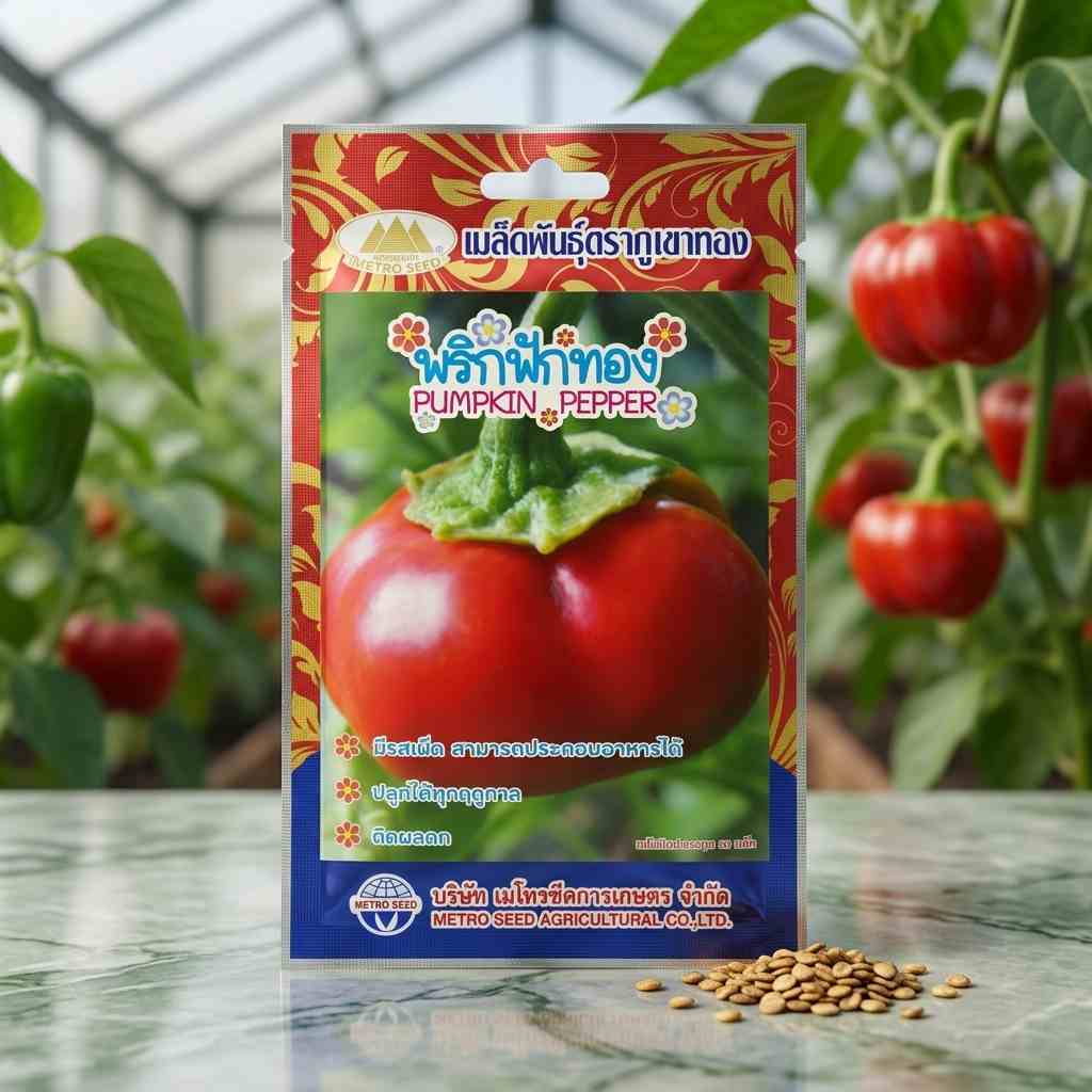 Pumpkin Pepper Seed - Metro Seed - Thai