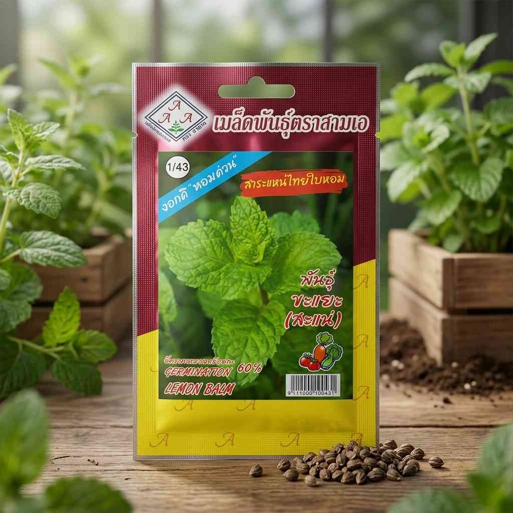 Lemon Balm - 0.04 gram seeds - AAA - Thai