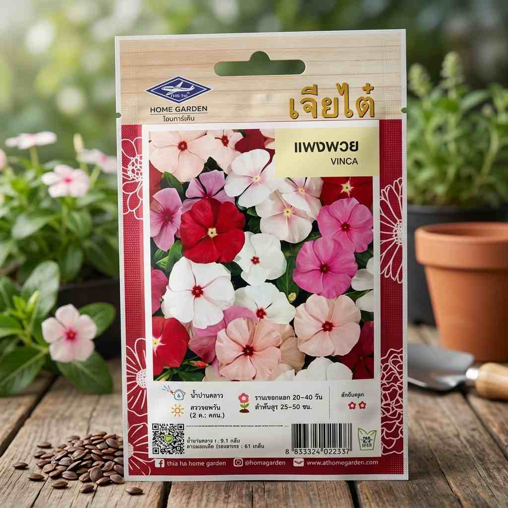 Vinca - 80 seeds - ChiaTai - Thai