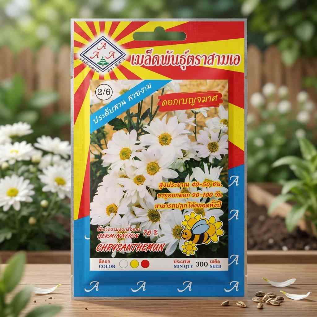 -Chrysanthemum - 300 seeds - AAA - Thai