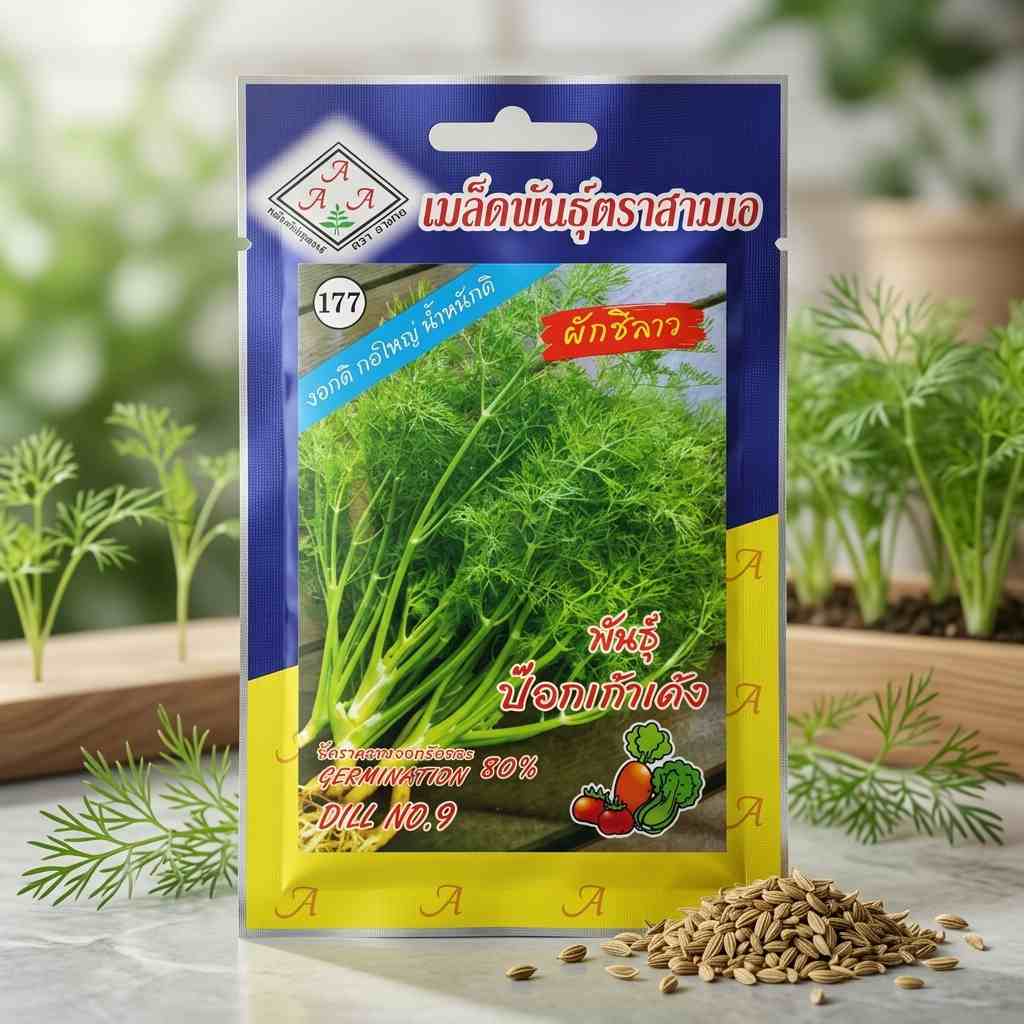 Dill - (2500 to 3500 seeds) - AAA - Thai