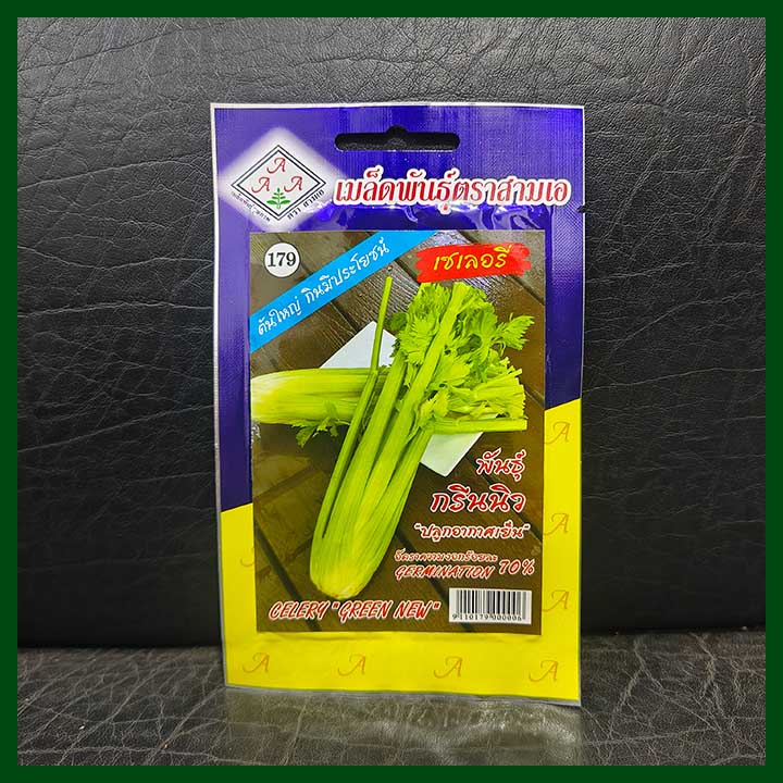 -Celery (Green New) - 1500 seeds - AAA - Thai