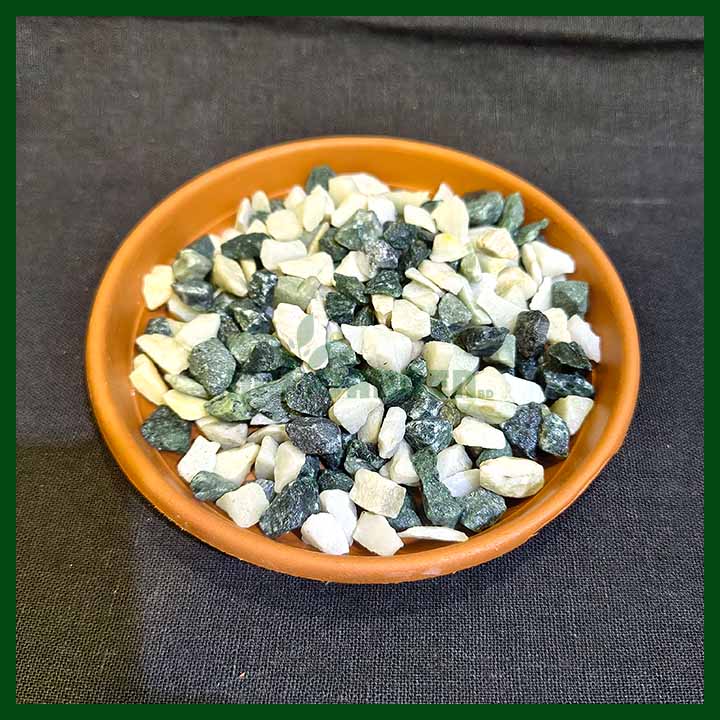 Green & White Mixed Stone Chips – (09mm to 16mm)