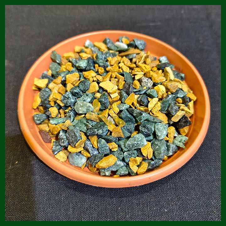 Green & Yellow Mixed Stone Chips – (09mm to 16mm)