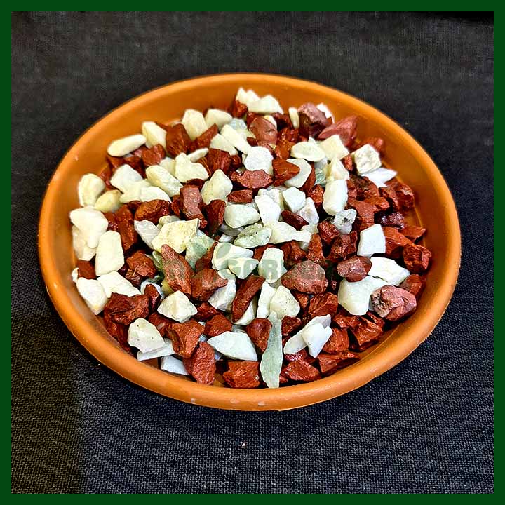 Red & White Mixed Stone Chips – (09mm to 16mm)
