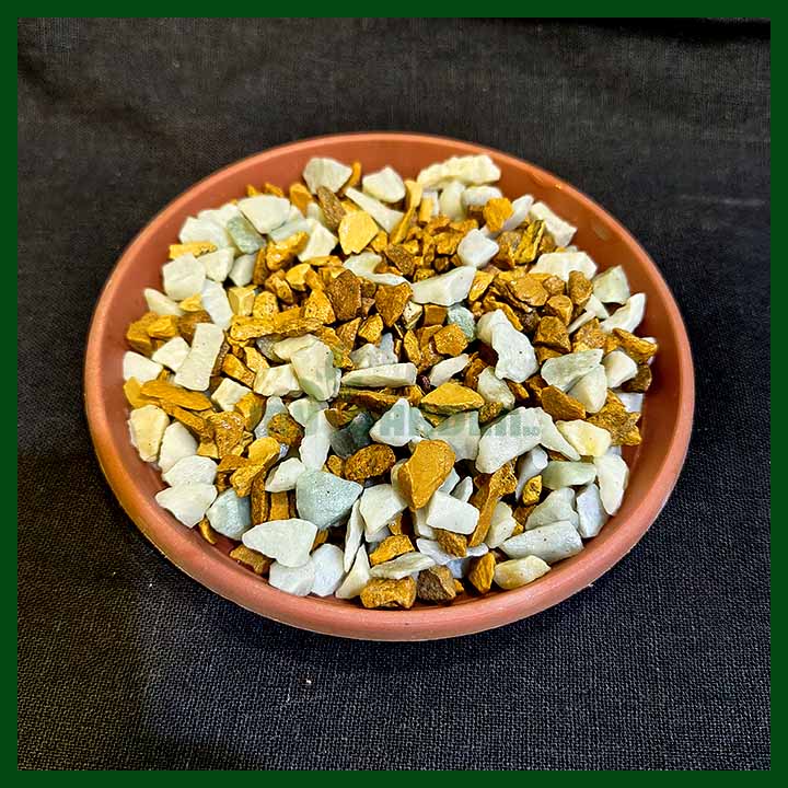 Yellow & White Mixed Stone Chips – (09mm to 16mm)