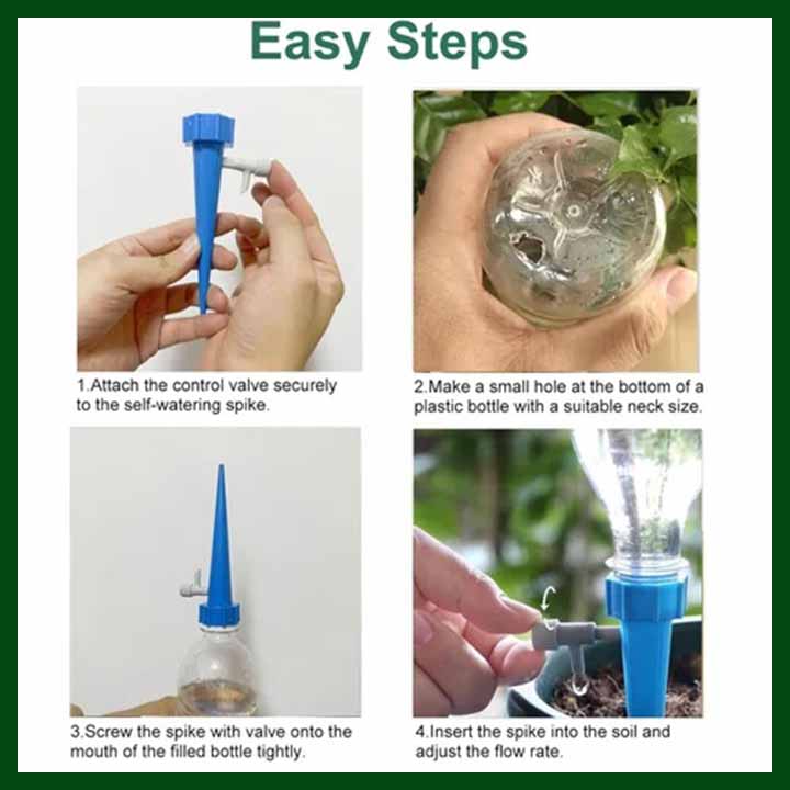 Self Watering Bottle Nozzle (Drip Watering) - 5 pcs - Image 5