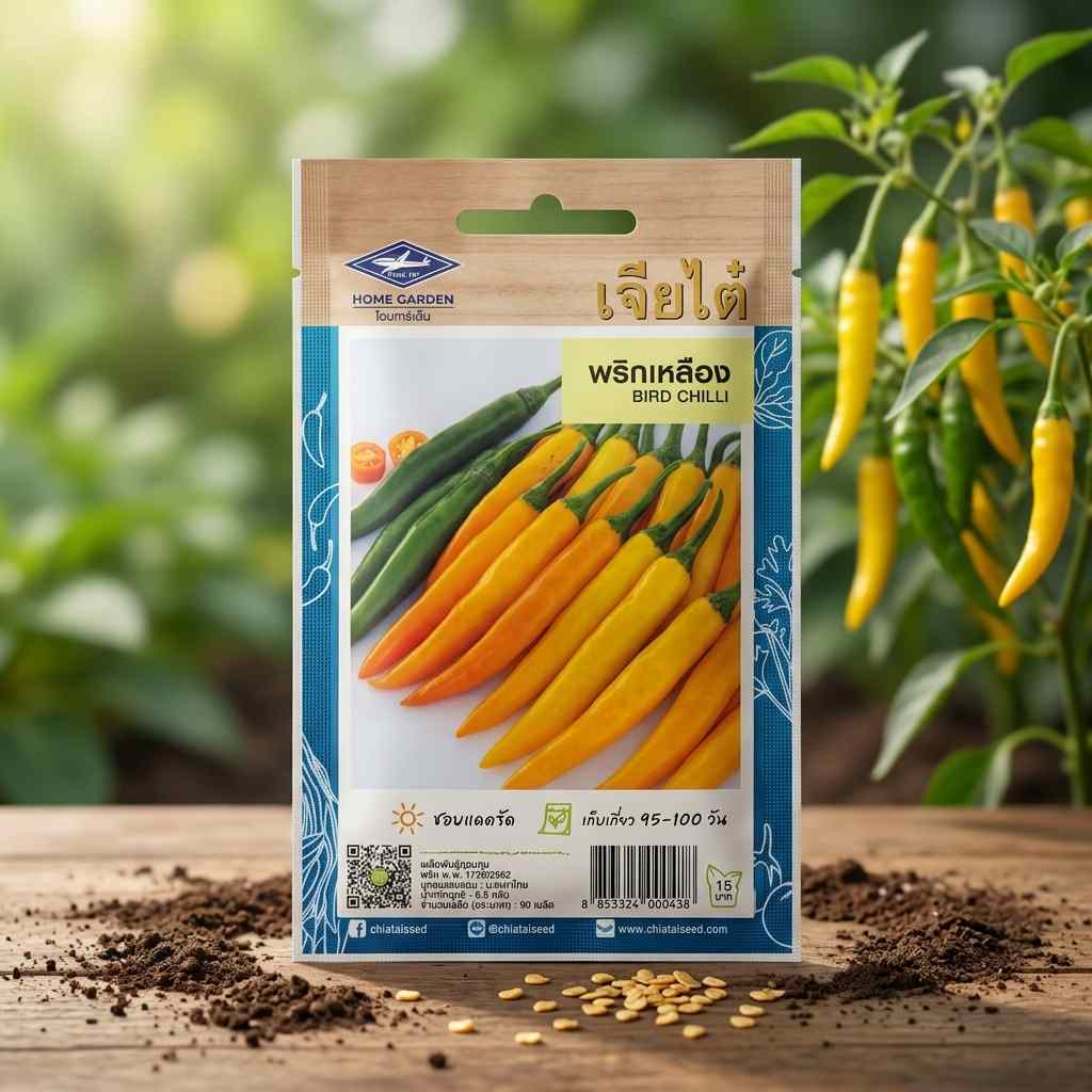 Bird Chili - 90 seeds - ChiaTai - Thai