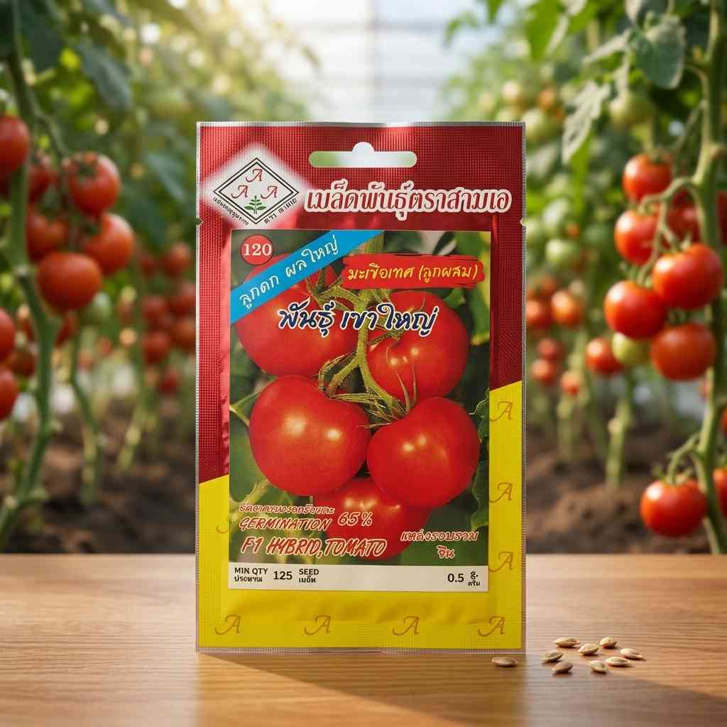F1 HYBRID TOMATO - 125 seeds - AAA - Thai
